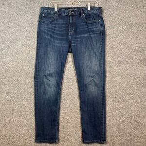 Banana Republic Jeans Mens 34x30 Blue Traveler Slim Fit Stretch Casual Denim